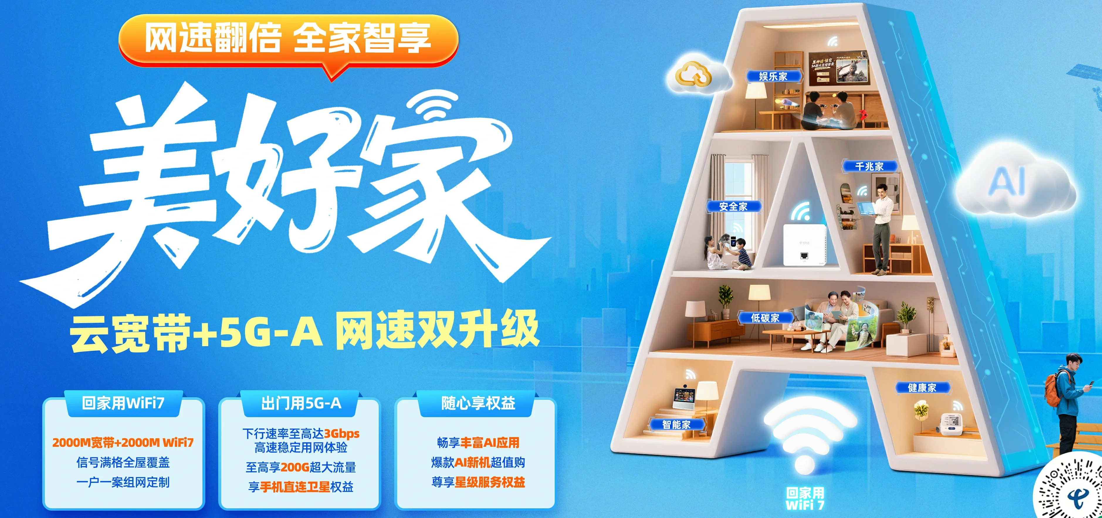 中国电信 东平县电信宽带 宽带套餐